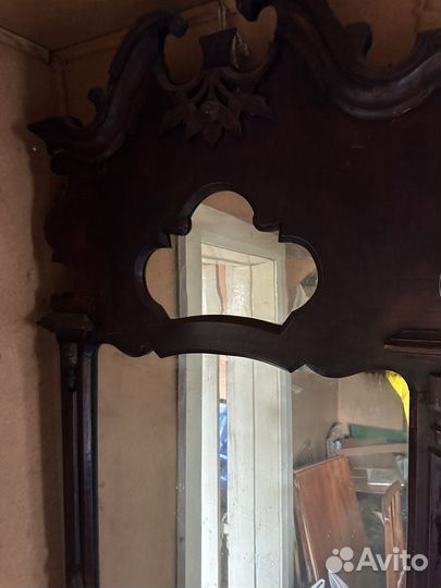 Трюмо, трельяж,зеркало с консолью, антиквариат