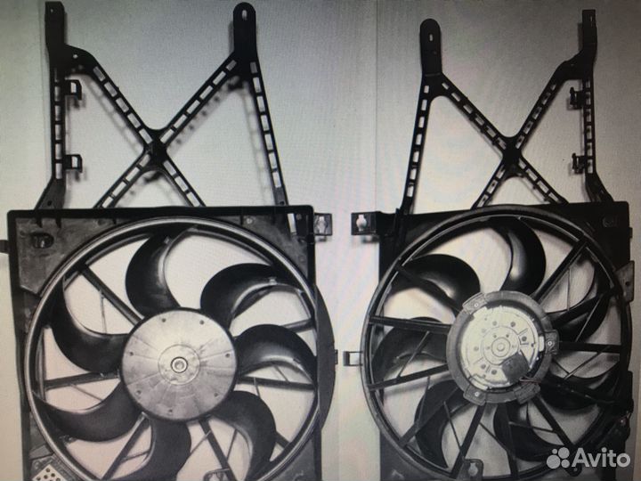 Opel Astra H Вентилятор радиатора 2004-2015