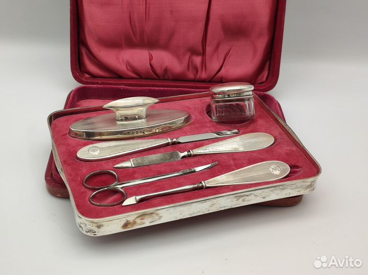 Маникюрный набор серебро Ag 925 проба вес 125 гр