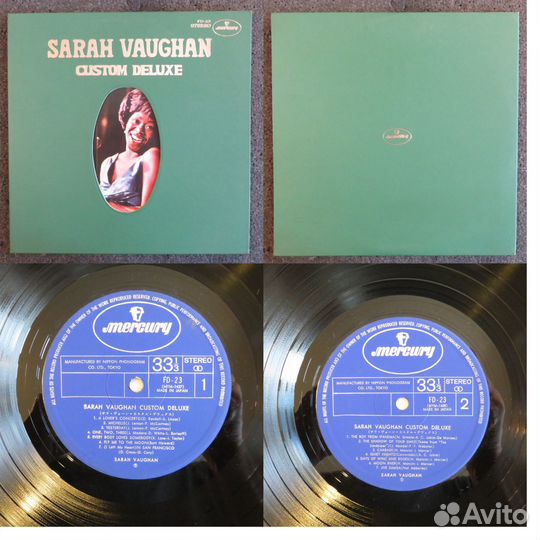 Sarah Vaughan Vinyl Jazz Japan US