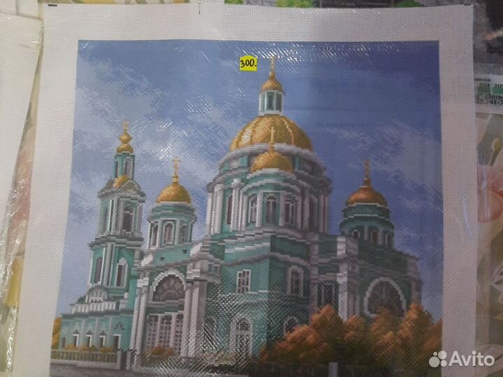 Канва с рисунком для вышивания