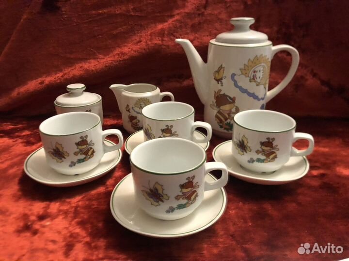 Кукольный сервиз фарфор ГДР