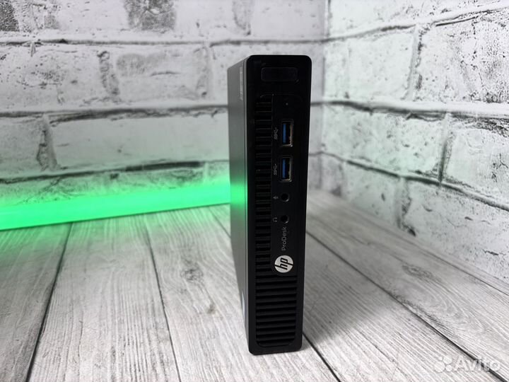Новый мини пк HP-i7/8/128ssd+500GB