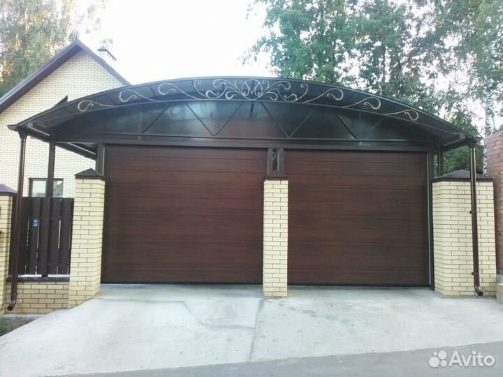 Секционные ворота