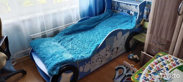 Детская кровать от 3 лет с матрасом бу