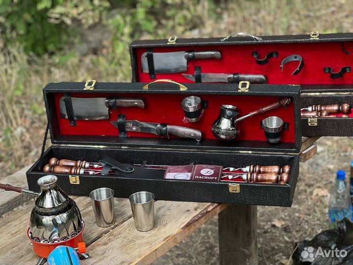 Шашлычный набор в кейсе