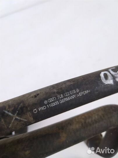 Патрубок системы охлождения фольксваген туарег 20