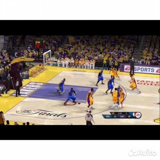 NBA Live 10, б/у, множ.царап., без обложки, англ