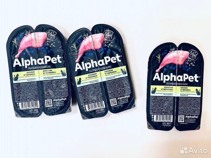 Корм, ламистеры для кошек и собак AlphaPet, 4,2 кг