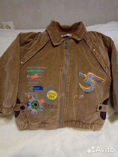 Куртка для мальчика, демисезонная размер 110-116