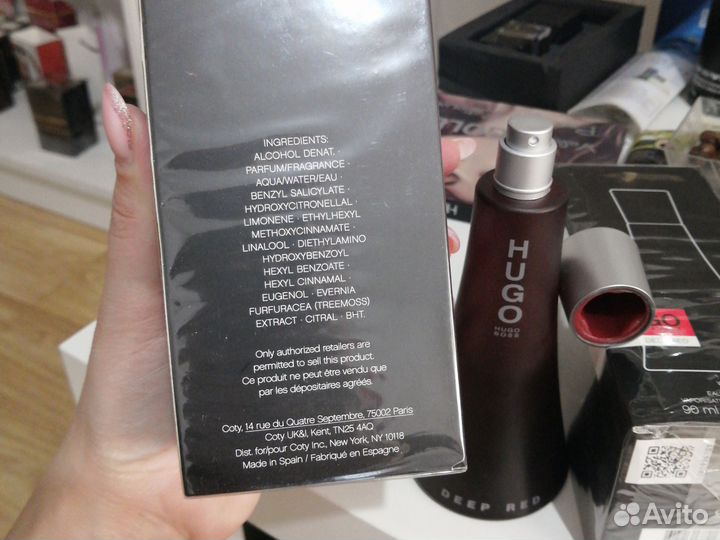 Hugo Boss Deep Red 90 ml духи женские