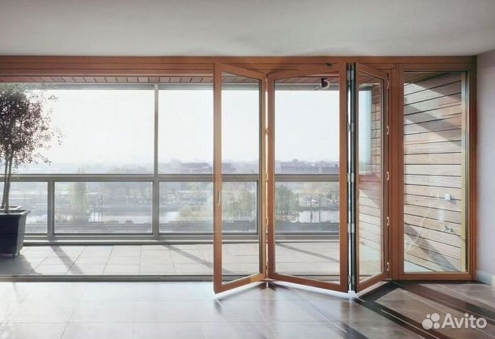 Окна панорамные окна алютех