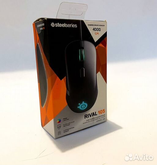 Игровая мышь SteelSeries Rival 105