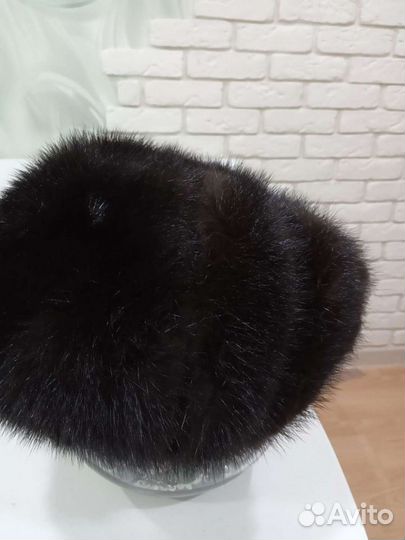 Берет норковый