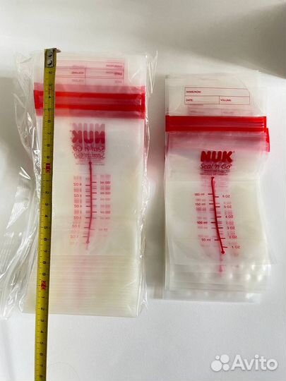 Пакеты для грудного молока nuk