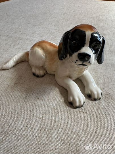 Фарфоровая статуэтка анималистика, собака,goebel