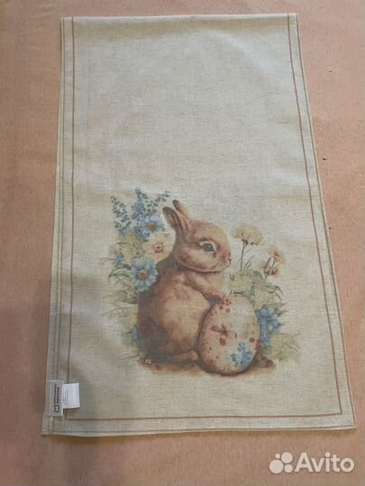 Дорожка на стол лен