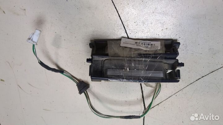 Подсветка номера Toyota RAV 4, 2003