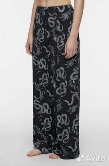 Брюки с классным принтом