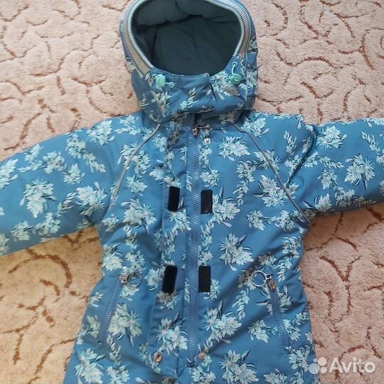Зимний комбинезон для девочки 104