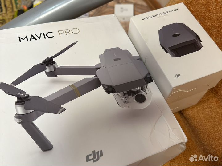 Dji mavic pro + 3 батареи + аксессуары
