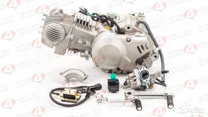 Двигатель 140см3 156FMJ YX W063 (56x57) механика