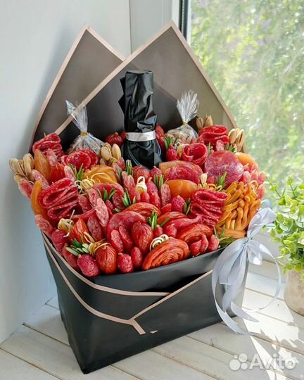 Мужские сьедобные букеты