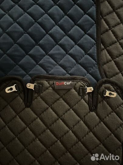 Накидка на сиденье из алькантары