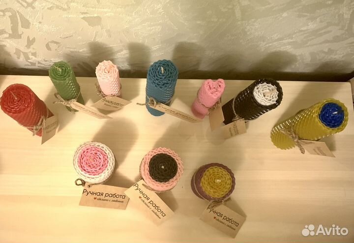 Свечи из вощины