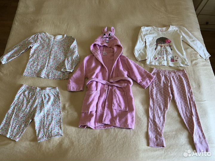 Пакет одежды на девочку 110