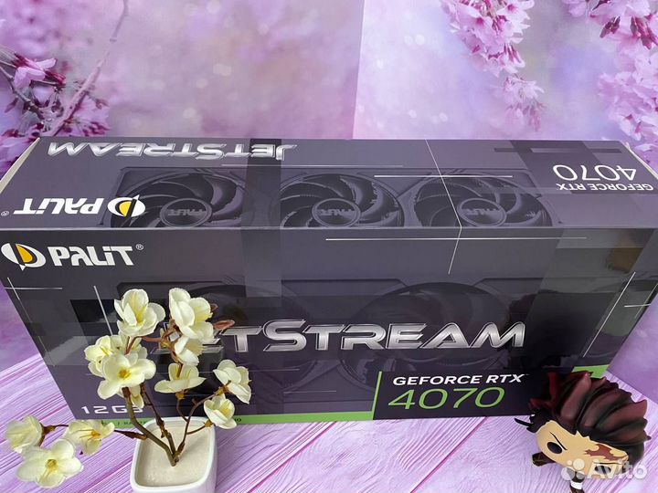 Palit GeForce RTX 4070 12 Gb JetStream (Новая)