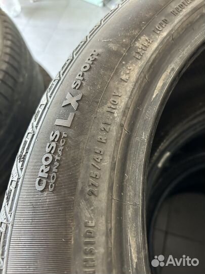 Резина Continental 275/45 R21 комплект