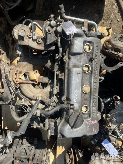 Двигатель Nissan almera n15 Primera GA14DE