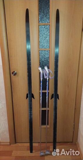 Лыжи беговые Larsen Ladies 170 с ботинками 37р