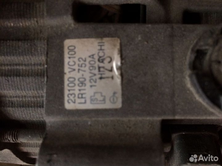 Генератор на Nissan Patrol Y61