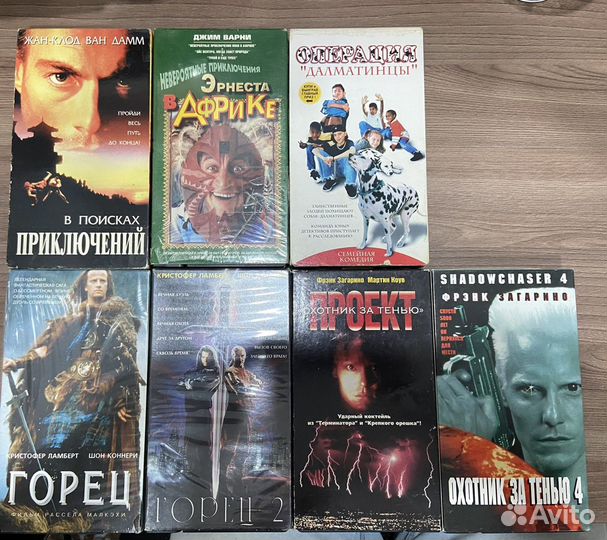 Видеокассеты vhs еа