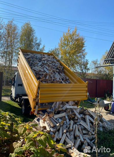 Дрова березовые колотые