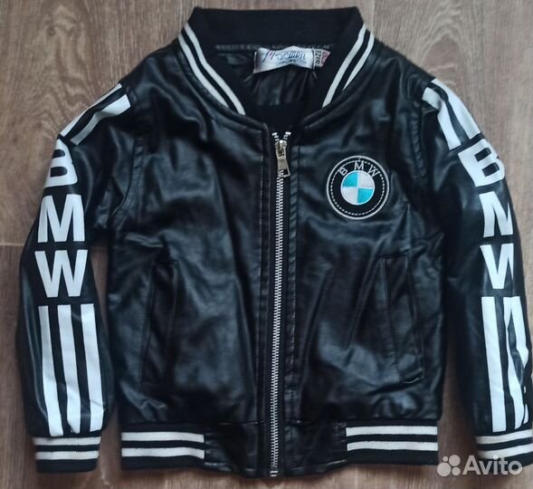 Куртка Новая кожаная на мальчика