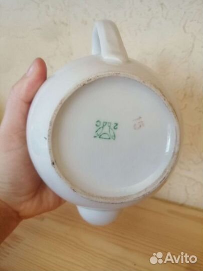 Заварочный чайник СССР. Песочное. Лот 5