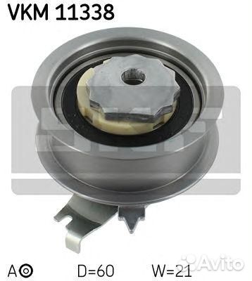 Натяжной ролик ремня грм SKF, VKM11338