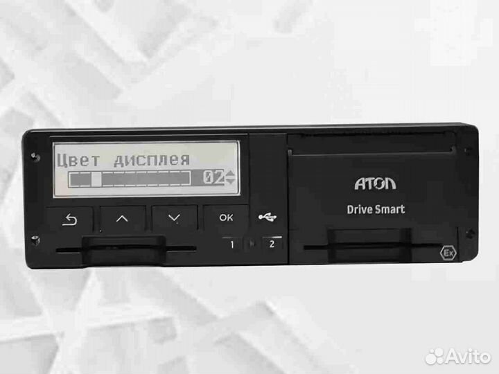 Тахограф Atol drive Smart (Новый) с скзи