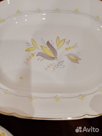 Стол. сервиз, зик Конаково,1959 можно по отдельн