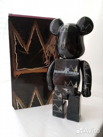 Медведь bearbrick jean michel basquiat