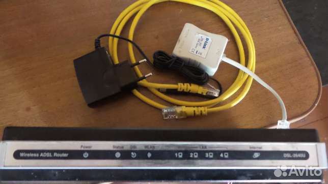 Роутер wifi DSL-2640U