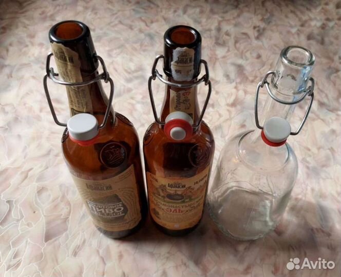 Бутылка с бюгельной крышкой