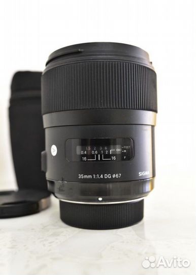 Объектив sigma 35mm f/1.4 DG HSM Art на Nikon