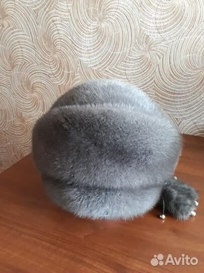 Шапка норковая женская