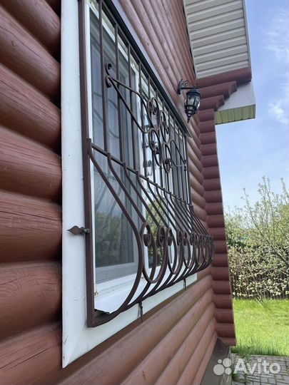 Решетки на окна кованые