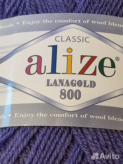 Пряжа для вязания alize 800