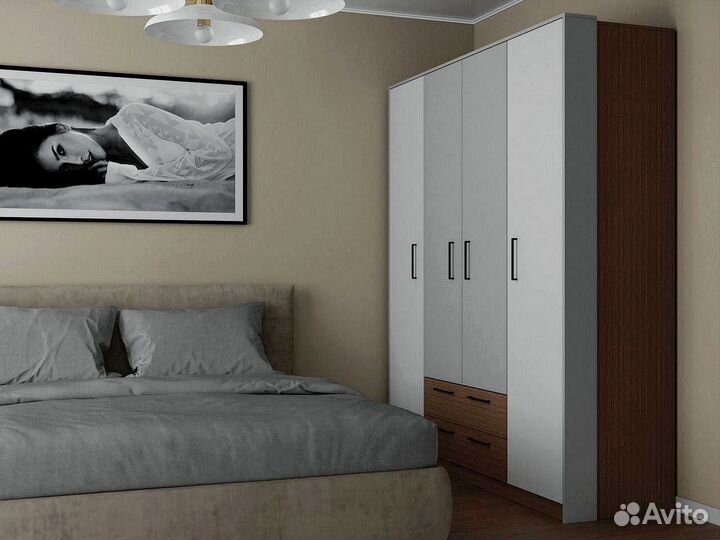 Шкаф распашной на заказ / Собственное производство